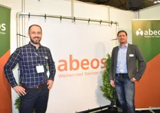 Richard Wezenberg en Sebastian Zaba van het uitzendbureau Abeos hebben veel klanten in de bio-sector.